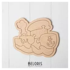 Пазл в рамке.раскрась сам «Катерок»