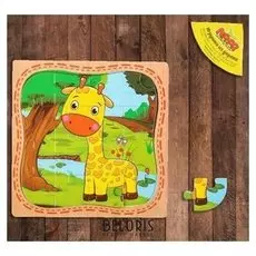 Пазл в рамке Жираф