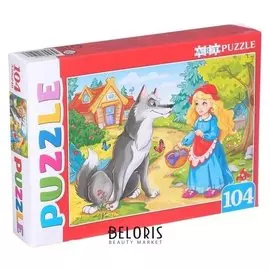 Пазлы 104 элемента «Красная шапочка»