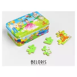 Пазлы по цифрам Принц и принцесса 60 шт