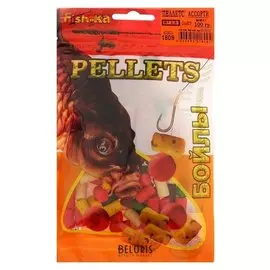 Пеллетс Fish-ka 8 × 14 мм, 100 г