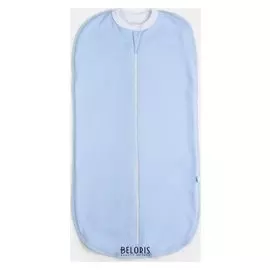 Пелёнка «Кокон» на подкладке, рост 62 см, цвет голубой
