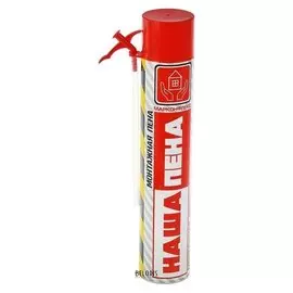 Пена монтажная "Наша пена", бытовая, всесезонная, 1000 мл