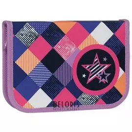 Пенал 1 отделение, 1 откидная планка, Cotton Candy