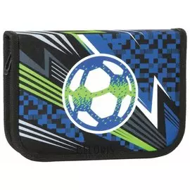 Пенал 1 отделение, 1 откидная планка Striking Football