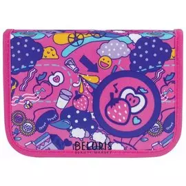 Пенал 1 отделение, откидная планка, Фрукты