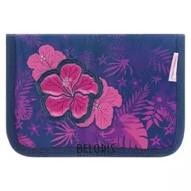 Пенал 1 секция, для девочки