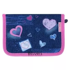 Пенал 1 секция для девочки Purple Love