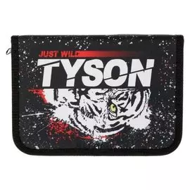 Пенал 1 секция откидные 2 планки 140*200 ткань ПКТ 09-20-1 мал "Тигр арт" 63528