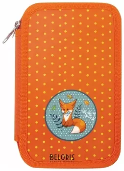 Пенал 2 отделения, Лисенок