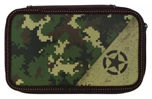 Пенал 2 секции Милитари