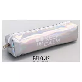 Пенал "Keep Calm" микки маус, зеркальный, 19,5*4*4 см