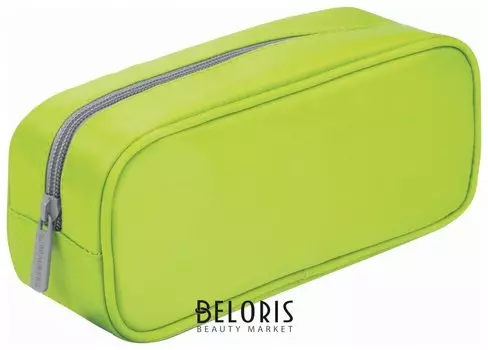 Пенал-косметичка, мягкий, "King Size Neon Green", 20х8х9 см