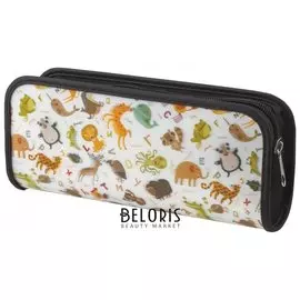 Пенал-косметичка с эффектом 3D "Алфавит", 22х10х5 см