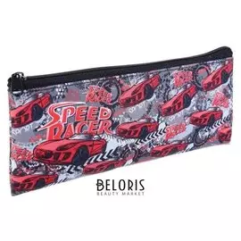 Пенал мягкий 1 отделение, плоский, 75 х 195 мм, ПМП 07-20 "Авто принт"