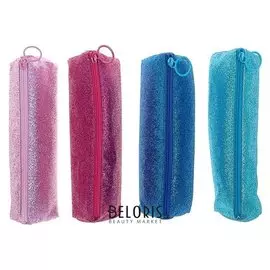 Пенал школьный "Блеск", на молнии, треугольный