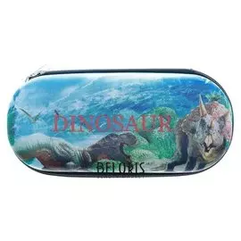 Пенал школьный «Динозавры», на молнии