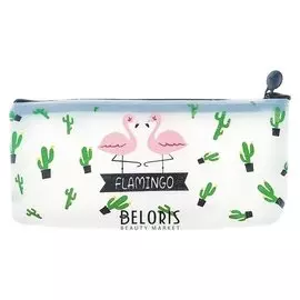 Пенал школьный "Фламинго"