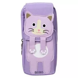 Пенал школьный «Футбольный мяч», на молнии