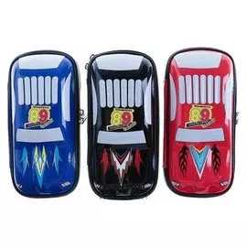 Пенал школьный «Гоночная машина», на молнии