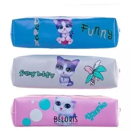 Пенал школьный "Киска"