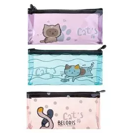 Пенал школьный "Кот"