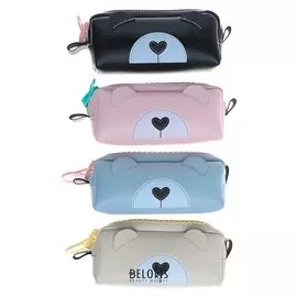 Пенал школьный "Мишка", на молнии