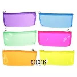 Пенал школьный "Неон", на молнии