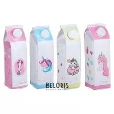 Пенал школьный "Пакет Единорожек", на молнии