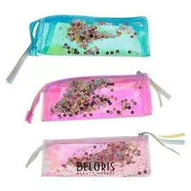 Пенал школьный "С пайетками"