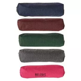 Пенал школьный "Вельвет", на молнии