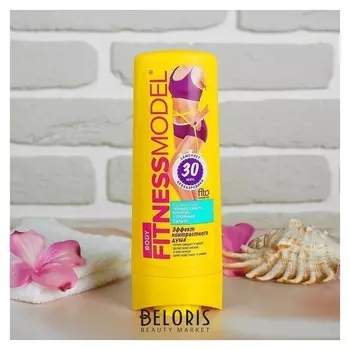 Пенящееся масло для тела Fitness Model стройный силуэт, подтягивающее, 200 мл