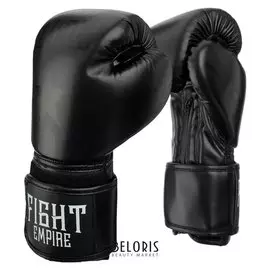 Перчатки боксёрские Fight Empire, 14 унций, цвет чёрный