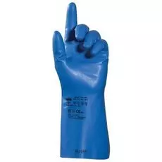 Перчатки MAPA Optinit/Ultranitril 472, комплект 10 пар, размер 7 (S), синие