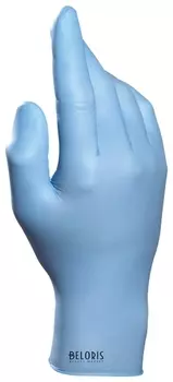 Перчатки MAPA Solo 997, комплект 50 пар, размер 7 (S), синие