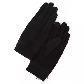 Перчатки муж, р.10,5, длина 24см, без утеплителя, глад, резинка, черный