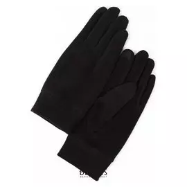 Перчатки муж, р.11, длина 24см, без утеплителя, глад, резинка, черный