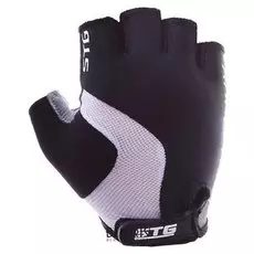 Перчатки велосипедные Stg, Ai-03-176, размер S, цвет черные/серые