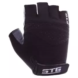 Перчатки велосипедные Stg, Ai-03-202, размер XL, цвет черные/серые