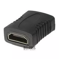 Переходник Luazon Hdmi (F) - Hdmi (F), черный