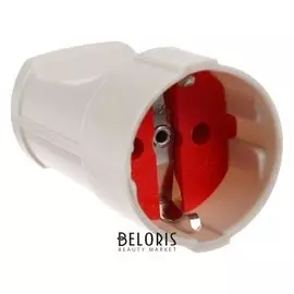 Переносная розетка, 10а, с з/к, 220 В, белая