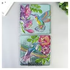 Перламутровые наклейки Room Decor "Райский сад" 32х60 см