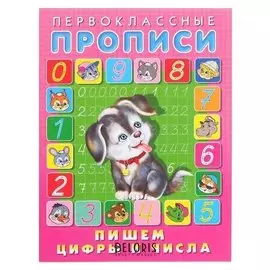 Первоклассные прописи «Пишем цифры и числа»