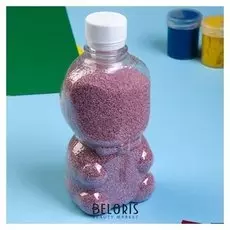Песок цветной в бутылках "Малиновый" 500 гр