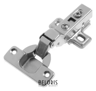 Петля мебельная полунакладная с доводчиком сlip-on