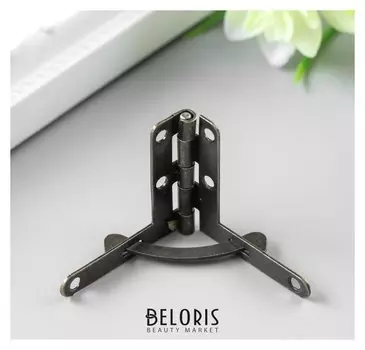 Петля с ограничителем открывания металл угол открывания 90 градусов + гвозд. 3,3х3 см