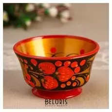 Пиала «Чашка», 10×6 см, хохлома