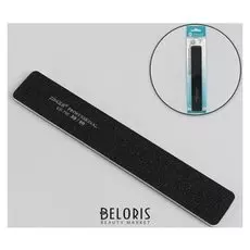 Пилка-наждак, абразивность 80/80, 18 см, цвет чёрный, Ef-108