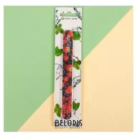 Пилка-наждак «Berry», на блистере, абразивность 180/200, 18 см