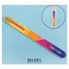 Пилка-наждак «Красива как ни крути», абразивность 100/180, 18 см